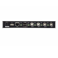 Aten KM Switch 4 Port USB Boundless Switching w/ Audio, Cables Included, Daisy Chain Up to 2 (8 Computers Total) - Image 4