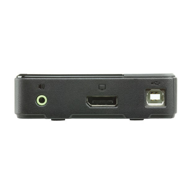 Aten Slim KVM Switch 2 Port Single Display DisplayPort w/ audio, Cables Included, Remote Port Selector, - Image 3