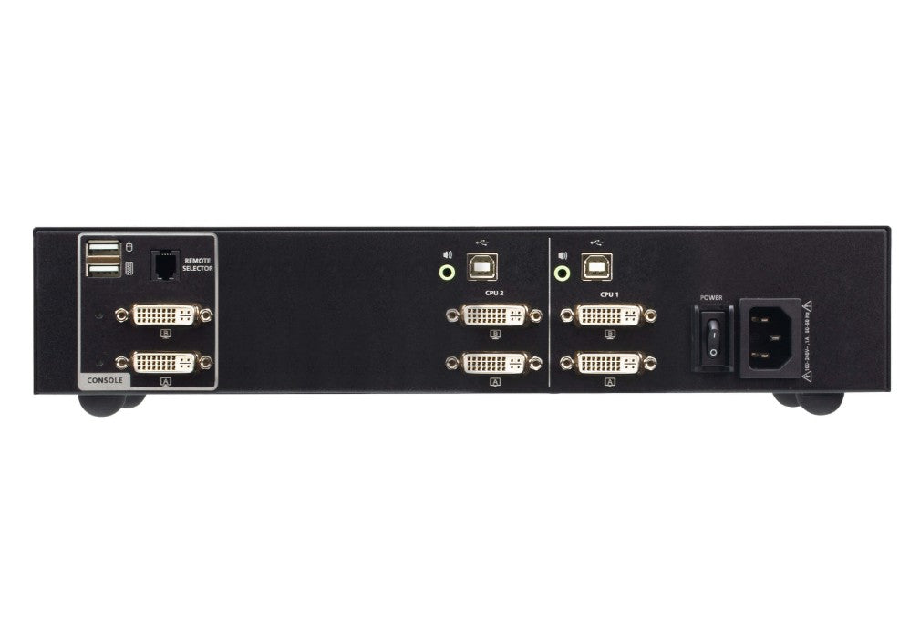 ATEN 2-Port USB DVI Dual Display Secure KVM Switch (PSD PP v4.0 Compliant), Secure KVM Switch series inoperable when physical tampering is detected - Image 2