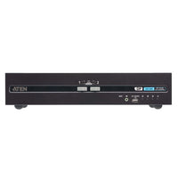 Aten 2-Port USB DisplayPort Dual Display Secure KVM Switch with CAC (PSD PP v4.0 Compliant) - Image 1