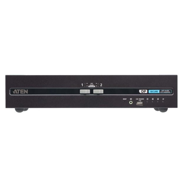 Aten 2-Port USB DisplayPort Dual Display Secure KVM Switch with CAC (PSD PP v4.0 Compliant) - Image 3