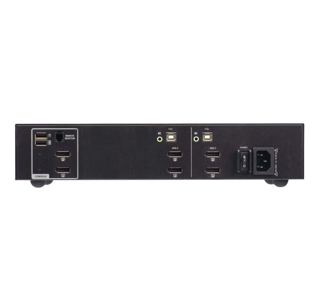 Aten 2-Port USB DisplayPort Dual Display Secure KVM Switch (PSD PP v4.0 Compliant) - Image 2
