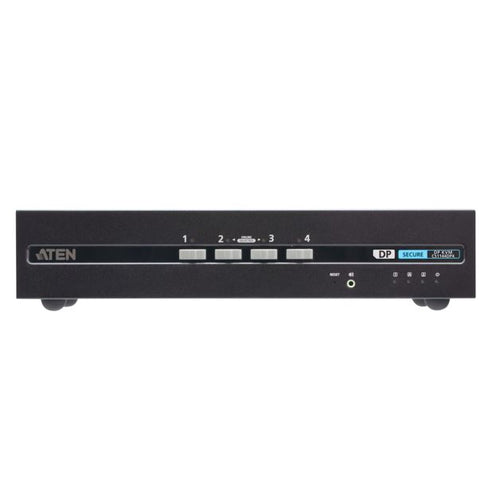 Aten 4-Port USB DisplayPort Dual Display Secure KVM Switch (PSD PP v4.0 Compliant) - Image 1