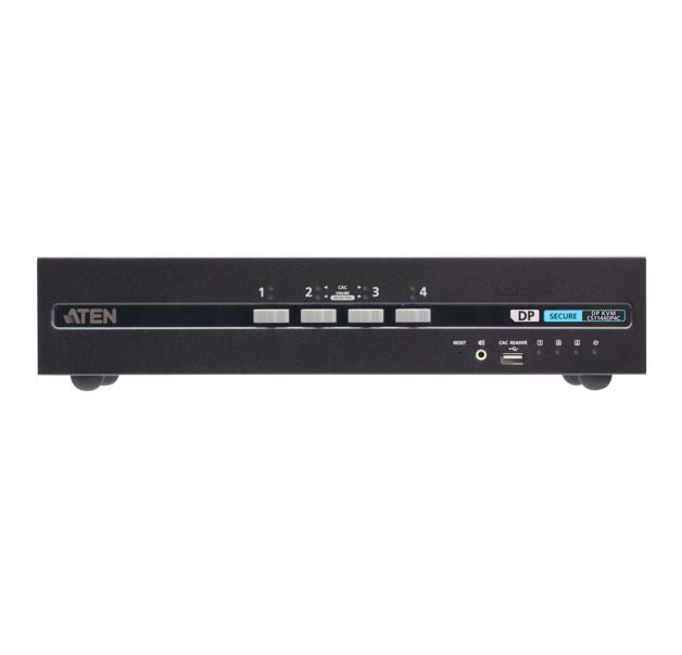 Aten 4-Port USB DisplayPort Dual Display Secure KVM Switch with CAC (PSD PP v4.0 Compliant) - Image 3