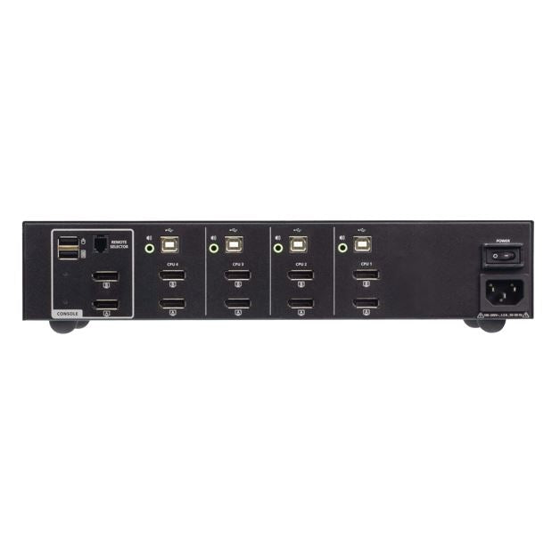 Aten 4-Port USB DisplayPort Dual Display Secure KVM Switch (PSD PP v4.0 Compliant) - Image 2