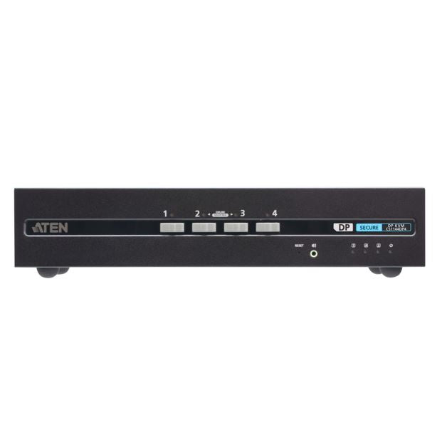 Aten 4-Port USB DisplayPort Dual Display Secure KVM Switch (PSD PP v4.0 Compliant) - Image 1