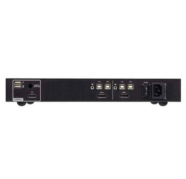 Aten 2-Port USB DisplayPort Secure KVM Switch with CAC (PSD PP v4.0 Compliant)