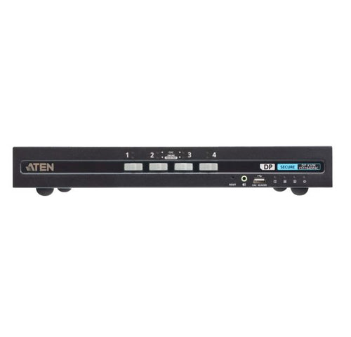 Aten 4-Port USB DisplayPort Secure KVM Switch with CAC (PSD PP v4.0 Compliant) - Image 1