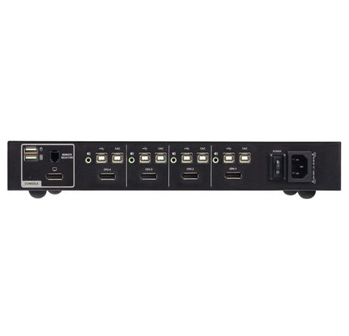 Aten 4-Port USB DisplayPort Secure KVM Switch with CAC (PSD PP v4.0 Compliant) - Image 2