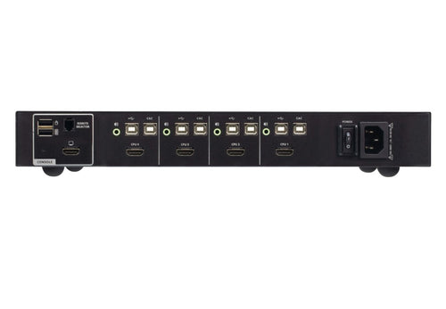 Aten 4-Port USB HDMI Secure KVM Switch with CAC (PSD PP v4.0 Compliant) - Image 2