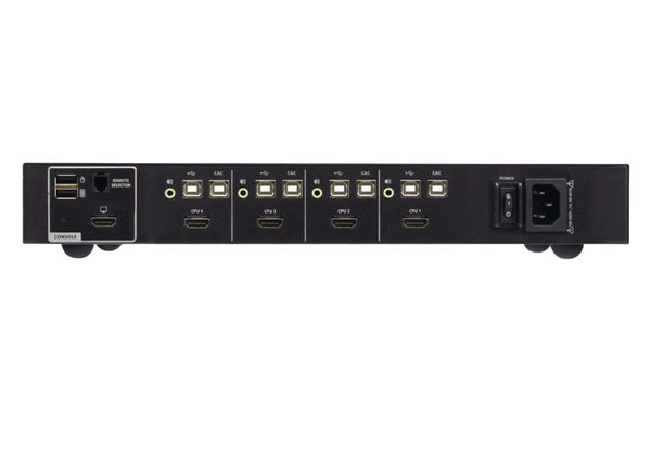 Aten 4-Port USB HDMI Secure KVM Switch with CAC (PSD PP v4.0 Compliant)