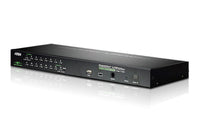 Aten 16 Port PS/2-USB 2.0 KVMP Switch over IP, 1 VGA USB KVM Cable, 1 VGA PS/2 KVM Cable included - Image 1