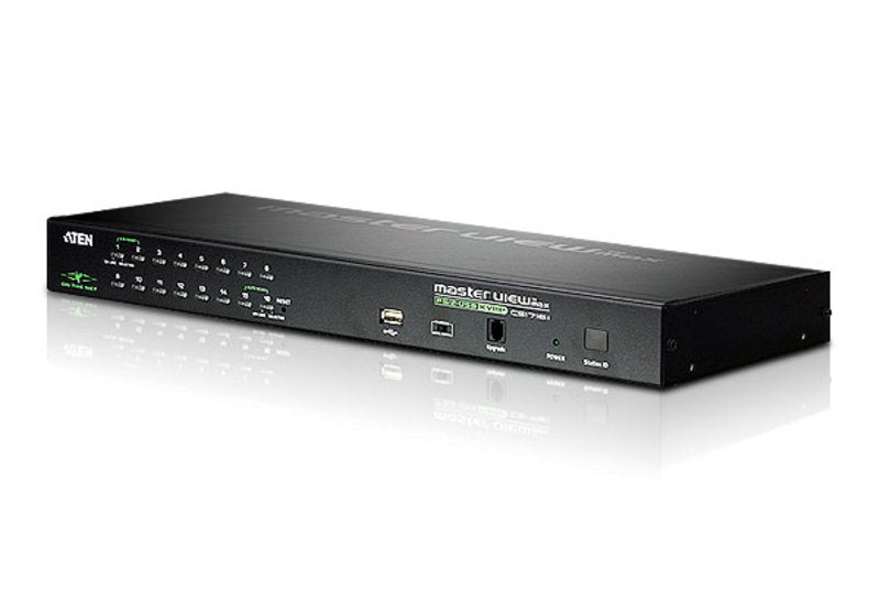 Aten 16 Port PS/2-USB 2.0 KVMP Switch over IP, 1 VGA USB KVM Cable, 1 VGA PS/2 KVM Cable included - Image 4