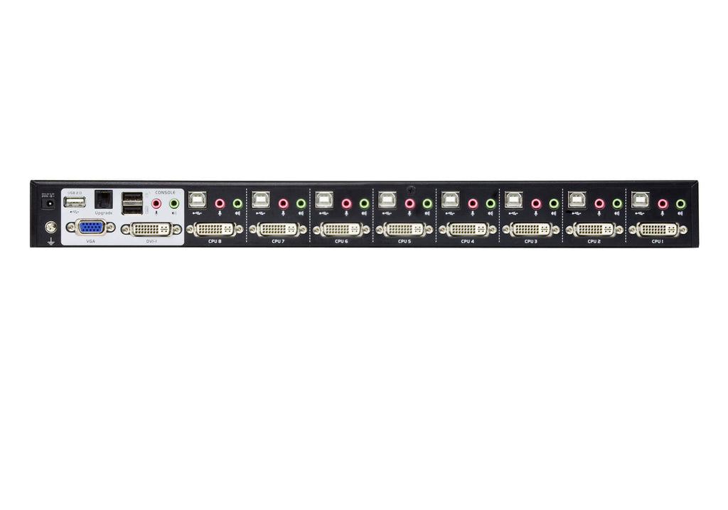 Aten 8 Port USB DVI Dual Link KVM Switch, Video DynaSync, 2.1 Audio, multi-display support by stacking up to four CS1788 units, Mouse and Keyboard emu - Image 2