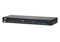 Aten 8 Port USB DVI Dual Link KVM Switch, Video DynaSync, 2.1 Audio, multi-display support by stacking up to four CS1788 units, Mouse and Keyboard emu - Image 1