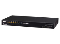 ATEN 8-Port USB2.0 4K HDMI KVM Switch, Supports up to 4K DCI (4096 x 2160 @ 60Hz) and built-in 2-port USB 2.0 hub - Image 1