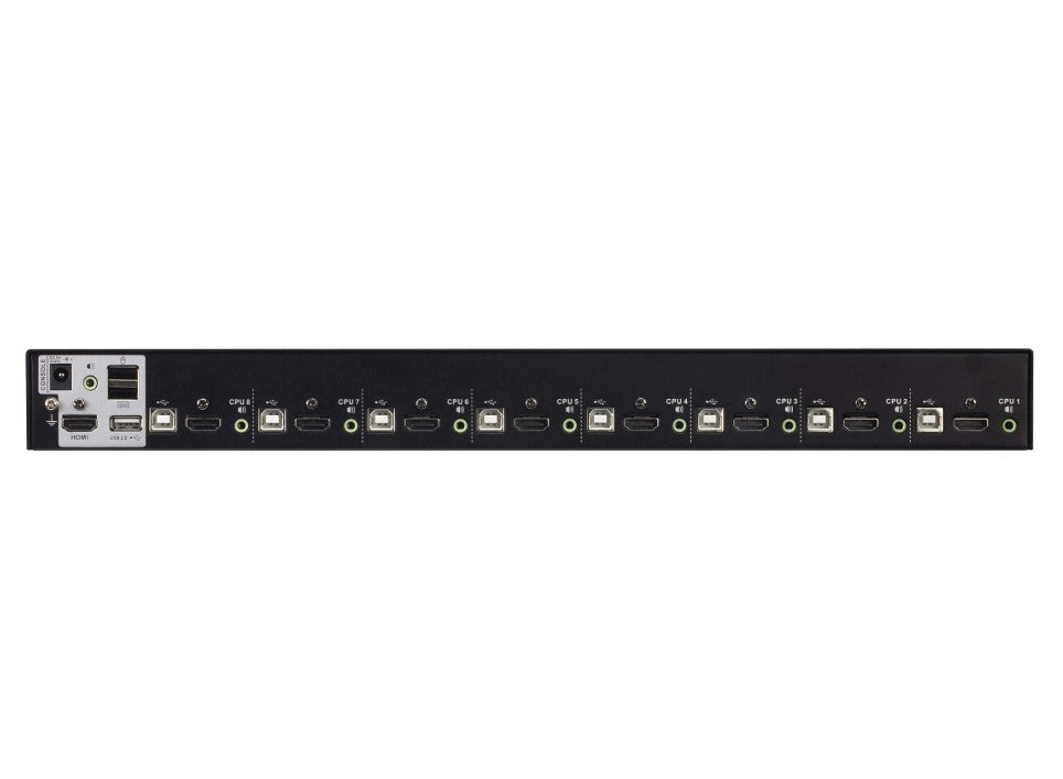 ATEN 8-Port USB2.0 4K HDMI KVM Switch, Supports up to 4K DCI (4096 x 2160 @ 60Hz) and built-in 2-port USB 2.0 hub - Image 3