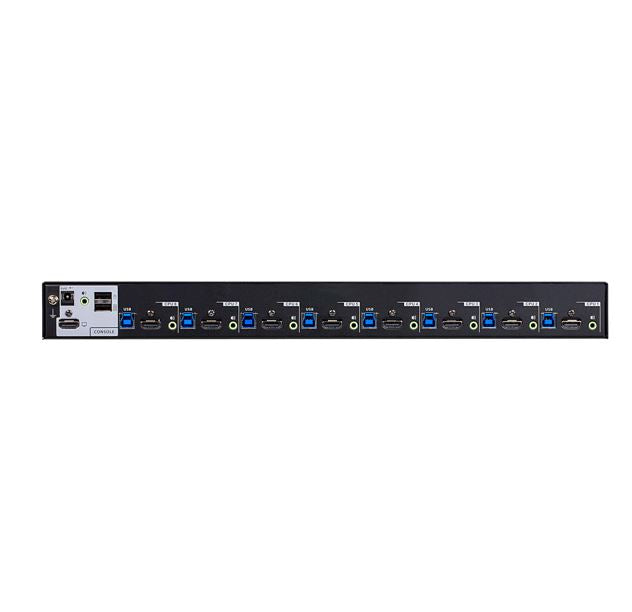 Aten 8-Port USB 3.0 4K HDMI KVM Switch, Port Selection: OSD,Hotkey, Pushbutton, RS-232 Commands - Image 2