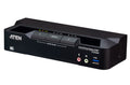 Aten Desktop 2-Port USB 3.0 8K DisplayPort Dual-Display KVMP™ Switch, Up to 7680 × 4320 @ 60 Hz, 5120 × 2880 @ 60 Hz (Cables included) - Image 1