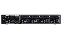 Aten Desktop 4-Port USB 3.0 8K DisplayPort Dual-Display KVMP™ Switch, Up to 7680 × 4320 @ 60 Hz, 5120 × 2880 @ 60 Hz (Cables included) - Image 2