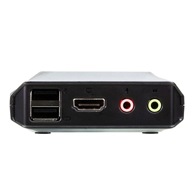 Aten 2 Port USB 4K @60Hz HDMI Cable KVM Switch with Remote Port Selector - Image 2