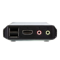 Aten 2 Port USB 4K @60Hz HDMI Cable KVM Switch with Remote Port Selector - Image 2