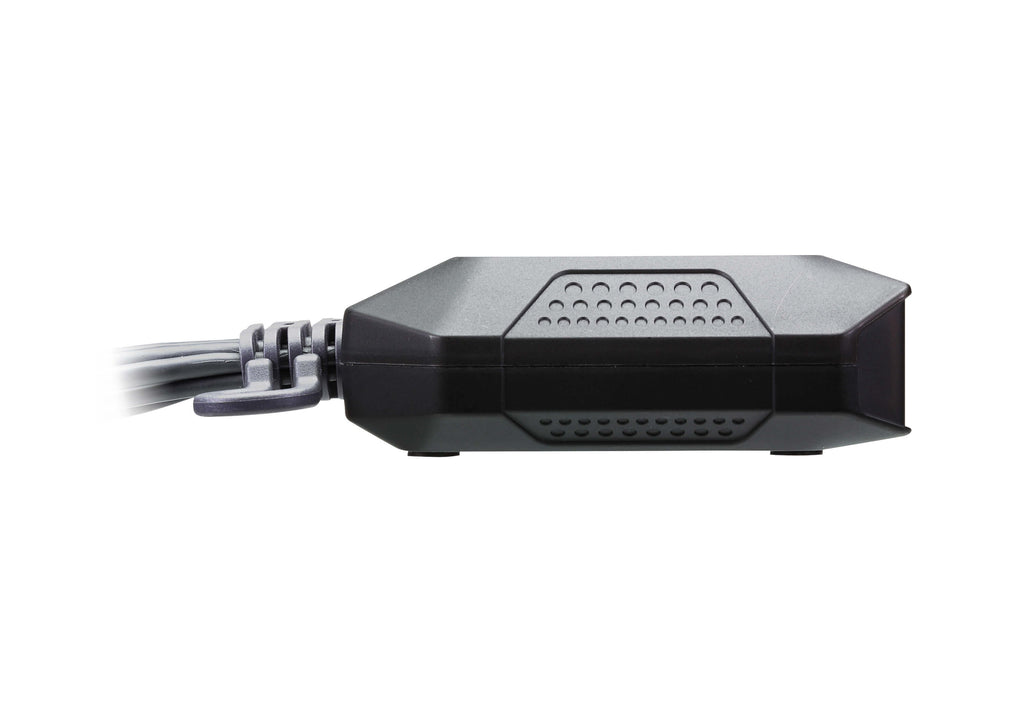 Aten 2 Port USB 4K @60Hz HDMI Cable KVM Switch with Remote Port Selector - Image 3