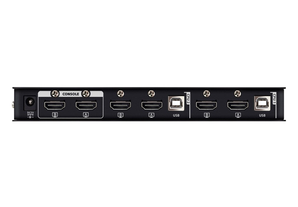 Aten Desktop 2-Port USB 4K HDMI Dual-Display KVMP™ Switch, up to 4096 x 2160 @ 60 Hz, Video DynaSync™, (Cables included) - Image 2