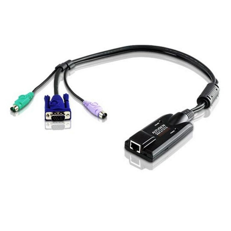 Aten KVM Cable Adapter with RJ45 to VGA & PS/2  for KH, KL, KM and KN series - Image 1
