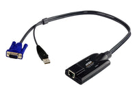 Aten KVM Cable Adapter with RJ45 to VGA & USB for KH, KL, KM and KN series - Image 1