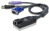 Aten VGA USB Virtual Media KVM Adapter with Smart Card Support for KN, KM series - Image 2
