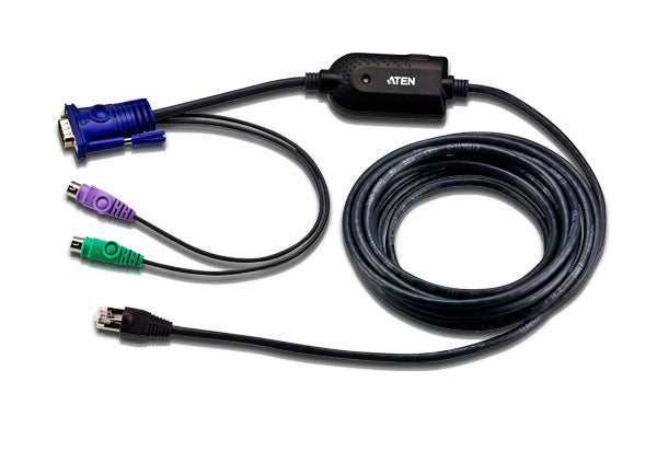 Aten VGA PS/2 KVM Adapter - 4.5M Cable for KH and KL series except KL1108V/KL1116V - Image 1