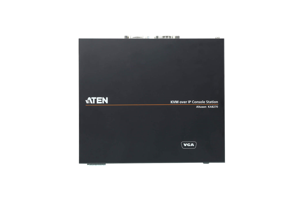 Aten VGA USB KVM Console station for selected Aten KNxxxx KVM over IP series, supports full HD with small form factor design for 0U rack space - Image 4
