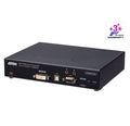 Aten DVI-I Single Display KVM over IP Transmitter with Software Decoder Ability, Supports power/network failover, Superior video quality - Image 1