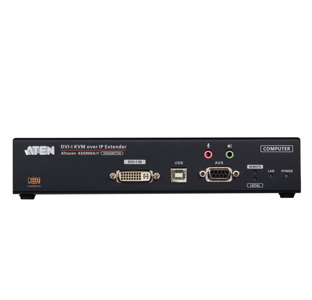 Aten DVI-I Single Display KVM over IP Transmitter with Software Decoder Ability, Supports power/network failover, Superior video quality - Image 3