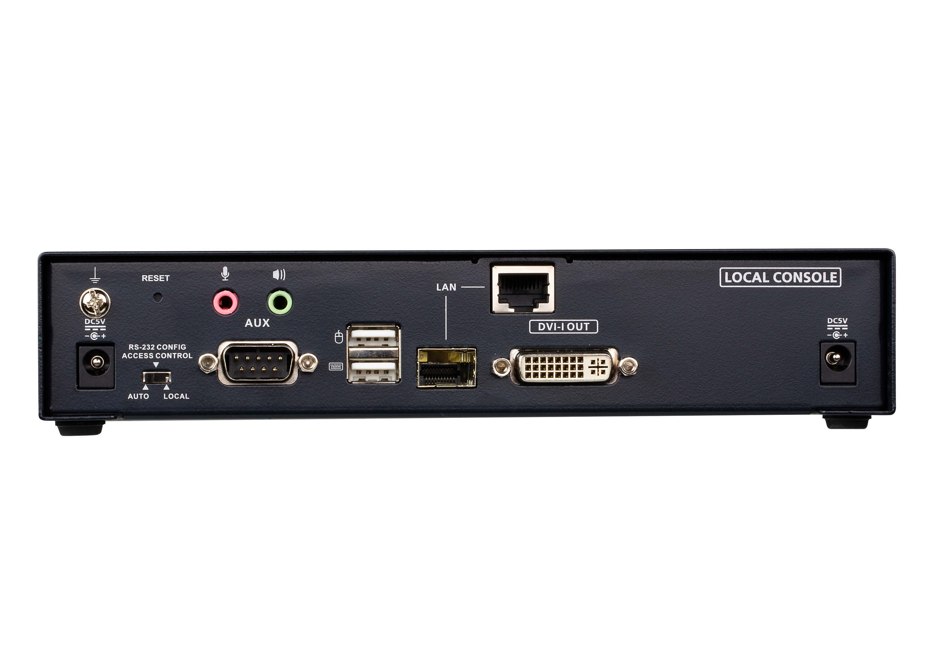Aten DVI Single Display KVM over IP Transmitter with SFP Fibre Optic network Connection - Image 2