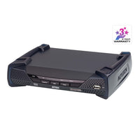 Aten DVI Dual Link KVM over IP Receiver with Dual DC Power, supports up to 2560 x 1600 @ 60 Hz, USB and 3.5mm Audio input and Output - Image 1