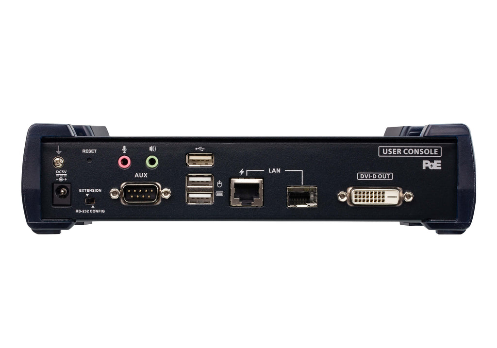 Aten DVI Dual Link KVM over IP Receiver with DC Power + Power over Ethernet support, supports up to 2560 x 1600 @ 60 Hz - Image 2