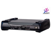 Aten DVI Dual Link KVM over IP Receiver with DC Power + Power over Ethernet support, supports up to 2560 x 1600 @ 60 Hz, USB and 3.5mm Audio input and - Image 1