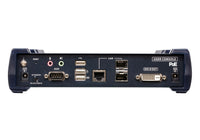 Aten DVI Dual Link KVM over IP Receiver with DC Power + Power over Ethernet support, supports up to 2560 x 1600 @ 60 Hz, USB and 3.5mm Audio input and - Image 2