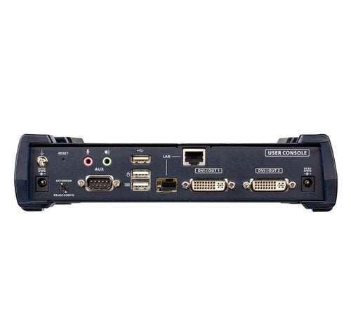 Aten DVI Dual Display KVM over IP Receiver With SFP Fibre Optic network Connection - Image 2