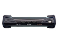 Aten 4K DP Single Display KVM over IP Receiver with Power over Ethernet, power adapter not included - Image 2