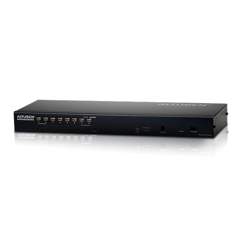 Aten 8 Port Cat 5 High-Density KVM Over the NET - Image 1