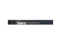 Aten Rackmount KVM Switch 1 Console 8 Port Multi-Interface Cat 5, KVM Cables NOT Included, Daisy Chainable for up to 256 Devices, - Image 2