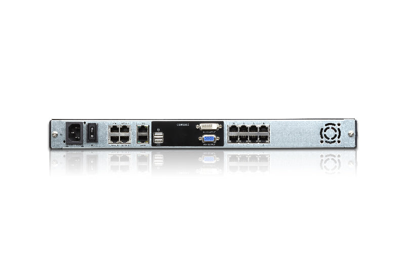 Aten 8 Port Dual Rail CAT5 19" LCD KVM over IP Switch, - Image 2