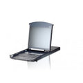 Aten 8 Port Dual Rail CAT5 19" LCD KVM over IP Switch, - Image 1