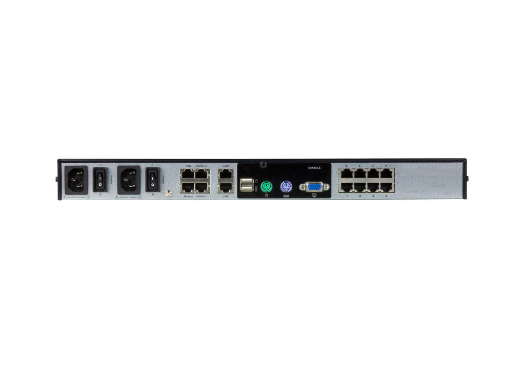 Aten 8 Port KVM Over IP, 1 local/1 remote user access. Support 1920x1200 - Image 2