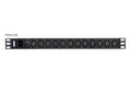 Aten 12-Port 15A Power Distriubiton Unit - Basic PDU, 1U Rackmount Design 12x C13, Overload protection - Image 1
