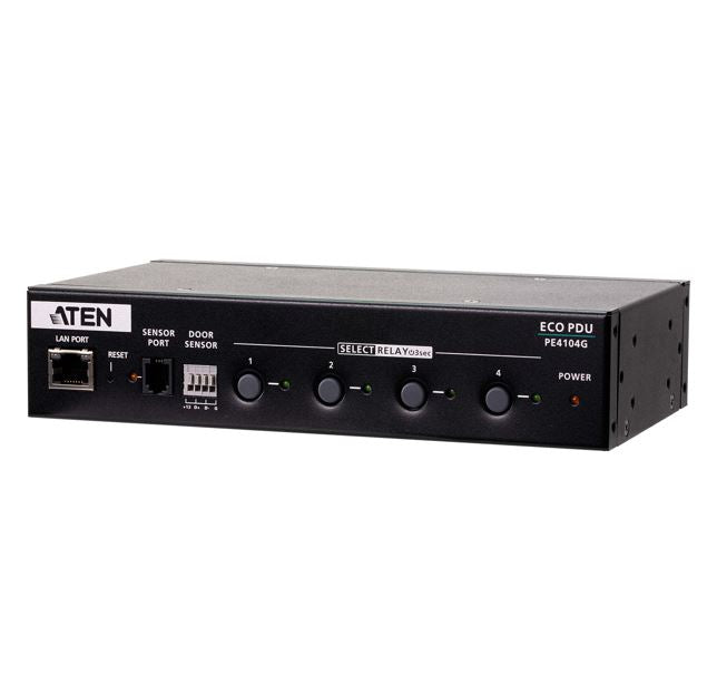 Aten 4 Port 1U 10A Smart PDU with outlet control, 4xC13 Outlets, 100 - 240 VAC, Two-level password security, Remote authentication support: RADIUS - Image 3