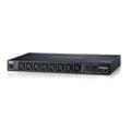 Aten 8 Port 1U 16A Smart PDU with Outlet level metering and outlet control, 7xC13 + 1xC19 Outlets (PE8208G) - Image 1